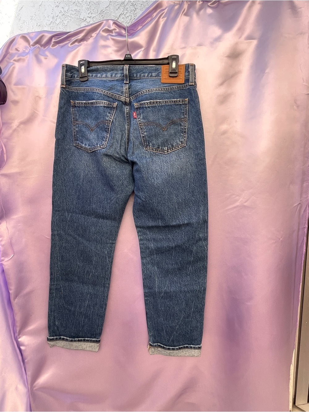 Levi's Dark Blue Straight Leg Jeans